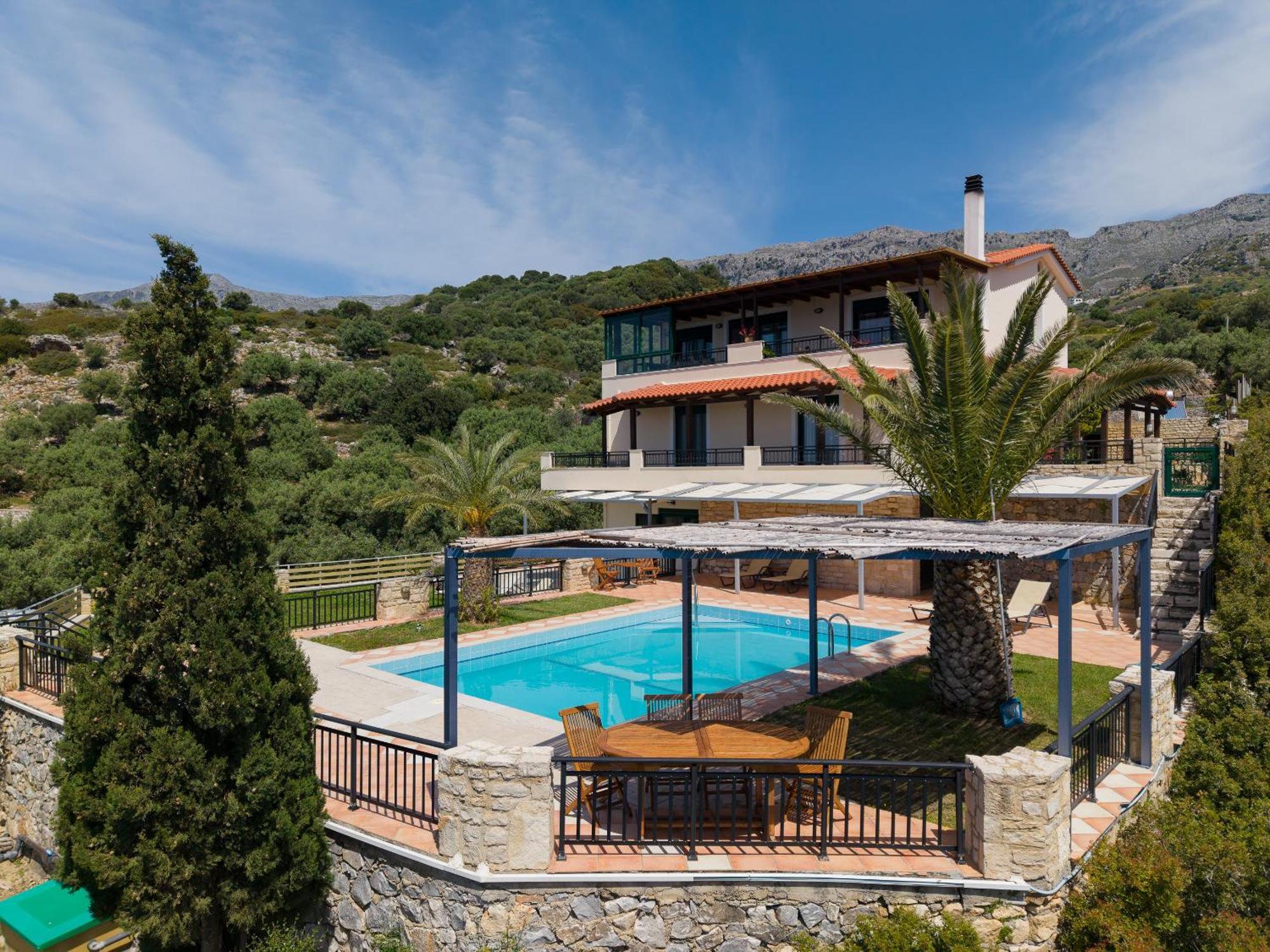 Villa Souda Bay Loggia Sellía Exterior foto