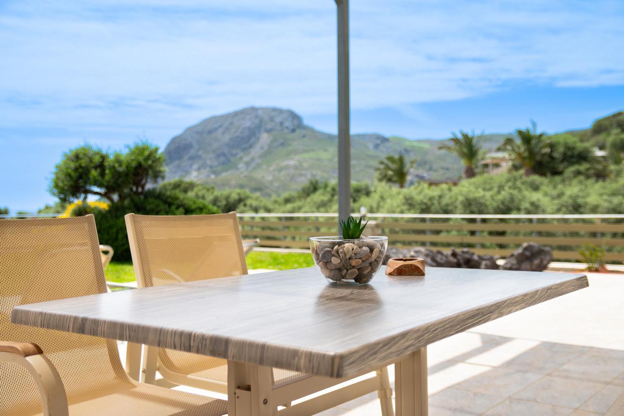 Villa Souda Bay Loggia Sellía Exterior foto